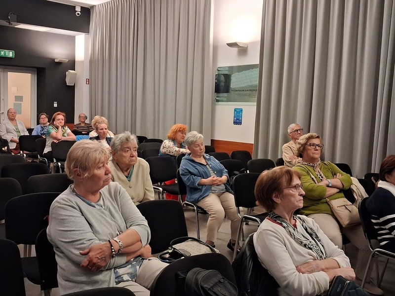 Educational classes presenting the life and legacy of Samuel Willenberg were organized for participants of the Third Age Institute; Warsaw, 25 August 2025, photo: Michał Rybak (IPN)