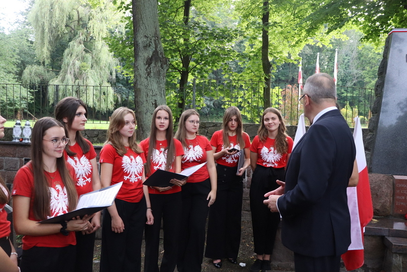 In tribute to “Inka” and “Zagończyk”, Gdańsk 26 August, photo: Jan Kołakowski (IPN)