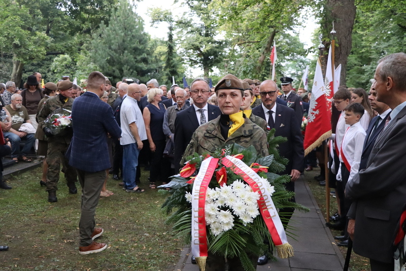 In tribute to “Inka” and “Zagończyk”, Gdańsk 26 August, photo: Jan Kołakowski (IPN)