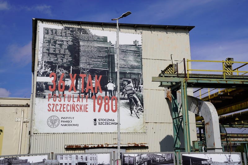 A commemorative event marking the founding of the Solidarity trade union organised in Szczecin, 30 August 2025, photo: Marcin Górka (IPN)