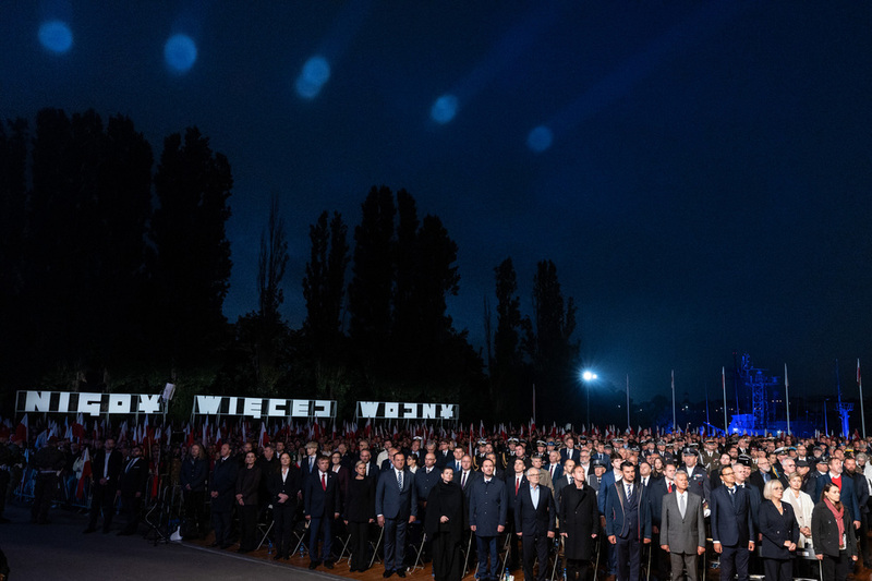 Celebrations at the Monument to the Defenders of the Coast at Westerplatte – 1 September 2025, photo: Roman Jocher