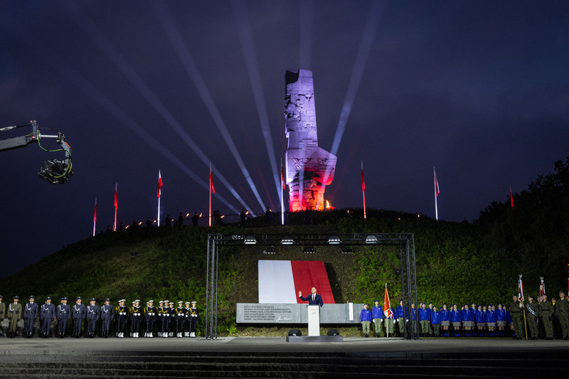Celebrations at the Monument to the Defenders of the Coast at Westerplatte – 1 September 2025, photo: Roman Jocher