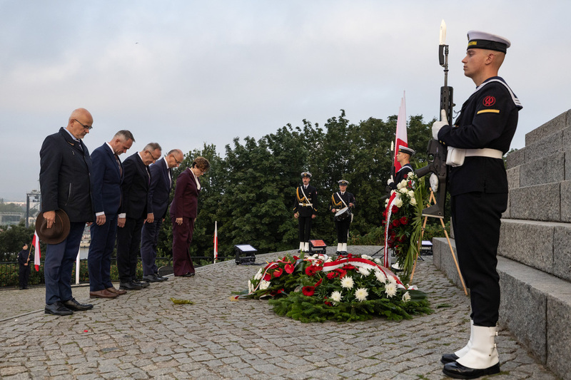 Celebrations at the Monument to the Defenders of the Coast at Westerplatte – 1 September 2025, photo: Roman Jocher