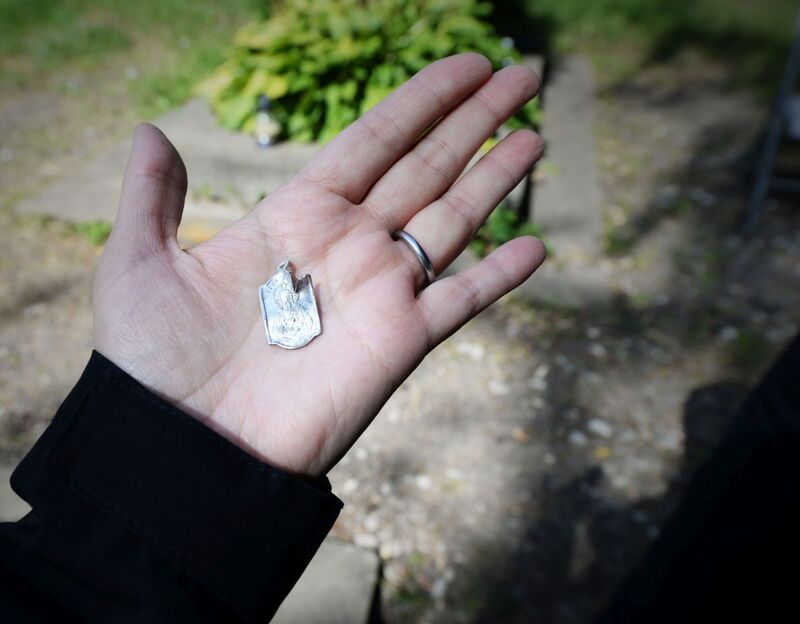 The works conducted by the Institute of National Remembrance in Lviv-Zboiska, Ukraine, 4--30 August 2025; photo: BPiI (IPN)