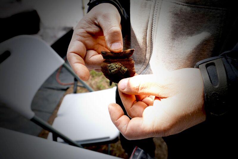 The works conducted by the Institute of National Remembrance in Lviv-Zboiska, Ukraine, 4--30 August 2025; photo: BPiI (IPN)