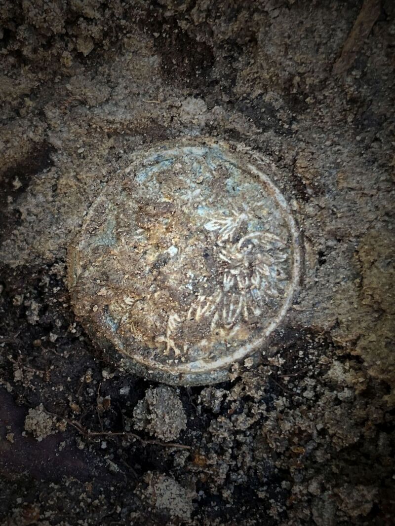 The works conducted by the Institute of National Remembrance in Lviv-Zboiska, Ukraine, 4--30 August 2025; photo: BPiI (IPN)