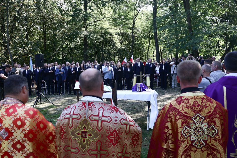 Funeral Ceremony in Puźniki: A Final Resting Place for Victims of the Volhynia Massacre, 6 September 2025; photo: S. Kasper (IPN) Funeral Ceremony in Puźniki: A Final Resting Place for Victims of the Volhynia Massacre, 6 September 2025; photo: S. Kasper (IPN)