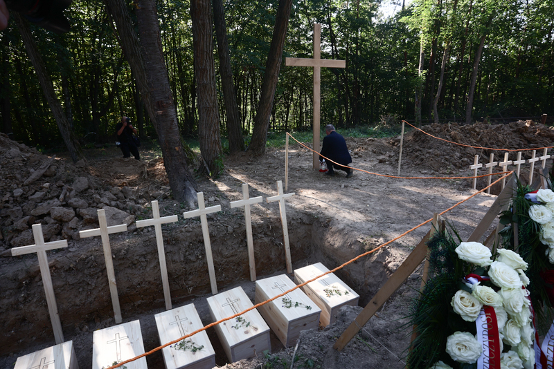 Funeral Ceremony in Puźniki: A Final Resting Place for Victims of the Volhynia Massacre, 6 September 2025; photo: S. Kasper (IPN) Funeral Ceremony in Puźniki: A Final Resting Place for Victims of the Volhynia Massacre, 6 September 2025; photo: S. Kasper (IPN)