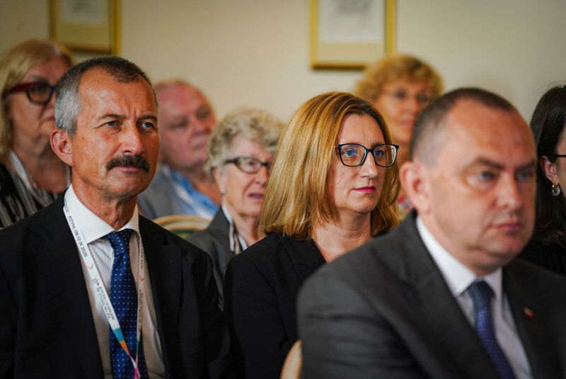 The IPN's participation in the 47th Session of the Permanent Conference of Polish Museums, Archives, and Libraries in the West, held in Rome on 9 September 2025.Photo: Mateusz Niegowski (IPN)