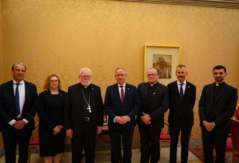 A delegation from the IPN visits the Vatican, photo: Mateusz Niegowski (IPN) A delegation from the IPN visits the Vatican, photo: Mateusz Niegowski (IPN)