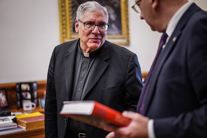 A delegation from the IPN visits the Vatican, photo: Mateusz Niegowski (IPN) A delegation from the IPN visits the Vatican, photo: Mateusz Niegowski (IPN)