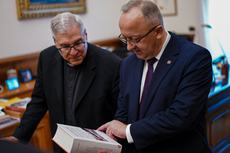 A delegation from the IPN visits the Vatican, photo: Mateusz Niegowski (IPN) A delegation from the IPN visits the Vatican, photo: Mateusz Niegowski (IPN)