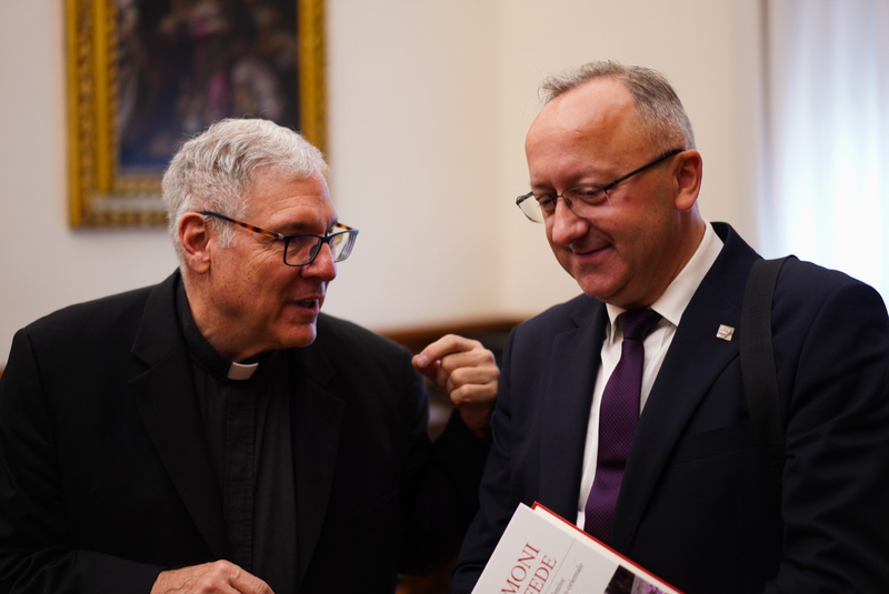 A delegation from the IPN visits the Vatican, photo: Mateusz Niegowski (IPN) A delegation from the IPN visits the Vatican, photo: Mateusz Niegowski (IPN)