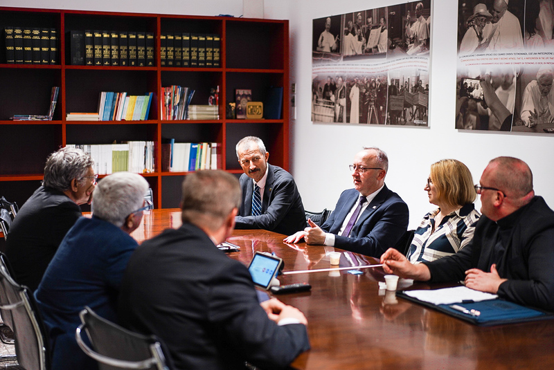 A delegation from the IPN visits the Vatican, photo: Mateusz Niegowski (IPN) A delegation from the IPN visits the Vatican, photo: Mateusz Niegowski (IPN)