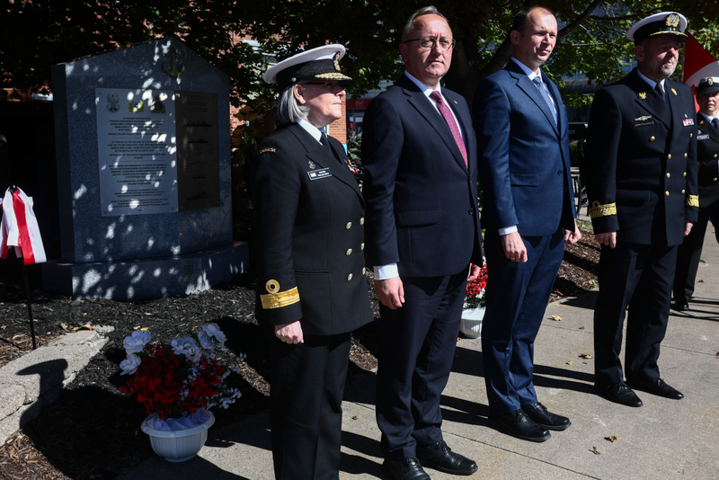 Commemoration of Polish Seamen in Halifax, Canada, 27 September 2025; photo: S. Kasper (IPN)