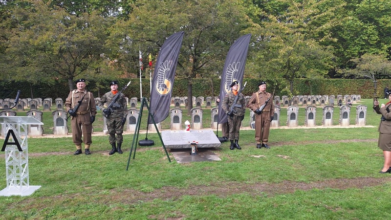 Commemoration of Polish soldiers in Antwerp, 27 September 2025; photo: S. Bardski (IPN)