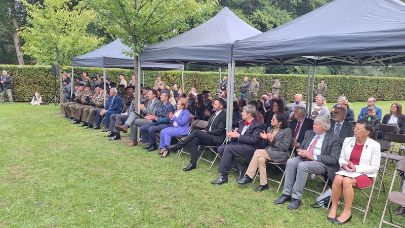 Commemoration of Polish soldiers in Antwerp, 27 September 2025; photo: S. Bardski (IPN)