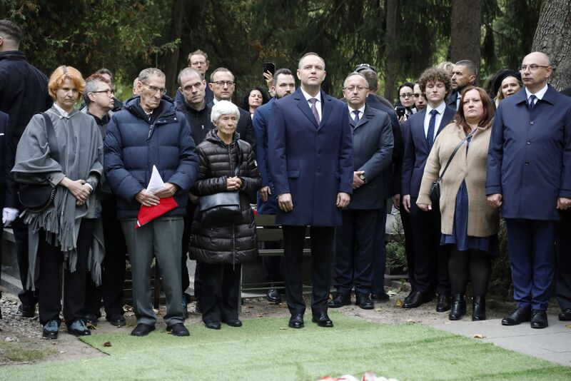 Funeral ceremony of the late Sergiusz Piasecki in Warsaw – 29 September 2025; photo: K. Kapłon (IPN)