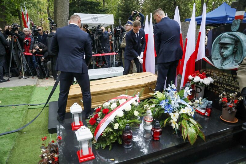 Funeral ceremony of the late Sergiusz Piasecki in Warsaw – 29 September 2025; photo: K. Kapłon (IPN)
