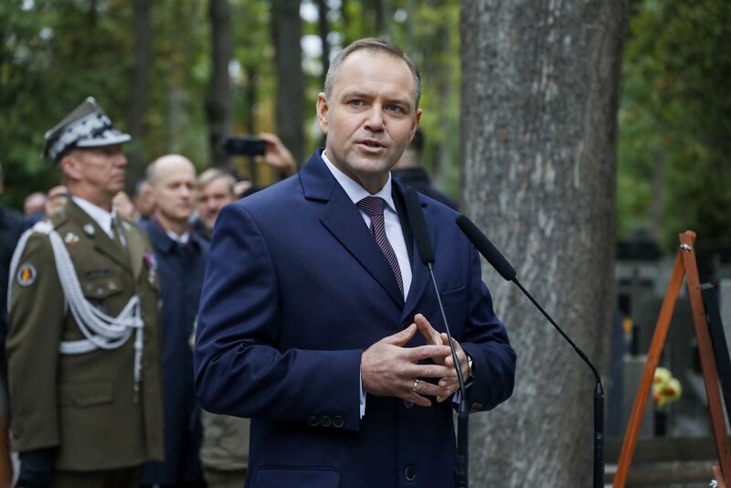 Funeral ceremony of the late Sergiusz Piasecki in Warsaw – 29 September 2025; photo: K. Kapłon (IPN)