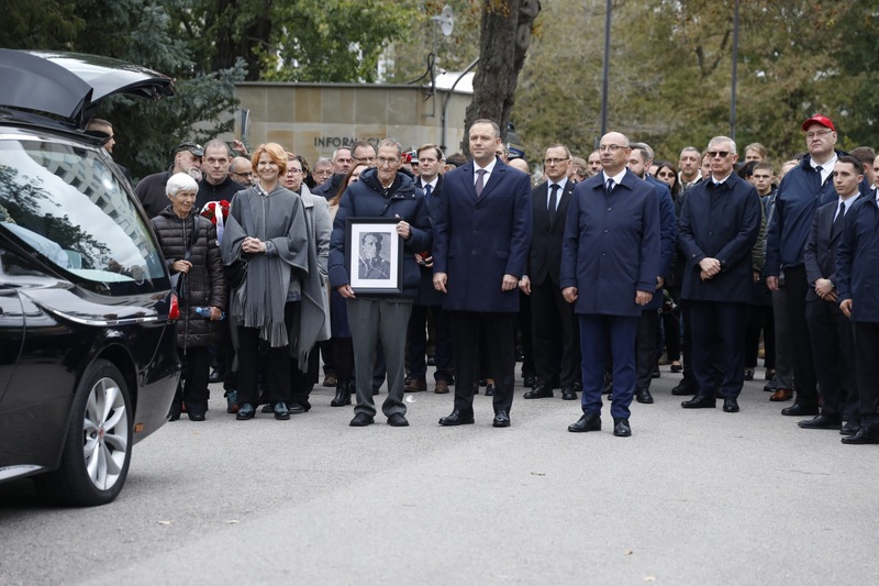 Funeral ceremony of the late Sergiusz Piasecki in Warsaw – 29 September 2025; photo: K. Kapłon (IPN)