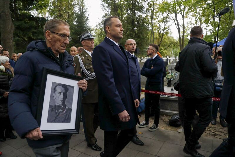 Funeral ceremony of the late Sergiusz Piasecki in Warsaw – 29 September 2025; photo: K. Kapłon (IPN)