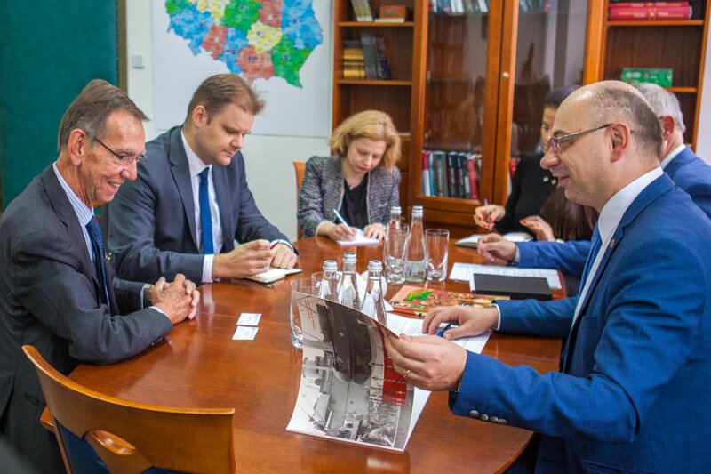 Director Johan Verbeke's visit to the Institute of National Remembrance