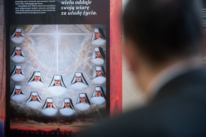 “My mission is to stay here” – the IPN exhibition on the Sisters of the Congregation of St. Catherine, Virgin and Martyr murdered by the Soviets was presented in Rome, photo:Sławek Kasper (IPN) “My mission is to stay here” – the IPN exhibition on the Sisters of the Congregation of St. Catherine, Virgin and Martyr murdered by the Soviets was presented in Rome, photo:Sławek Kasper (IPN)
