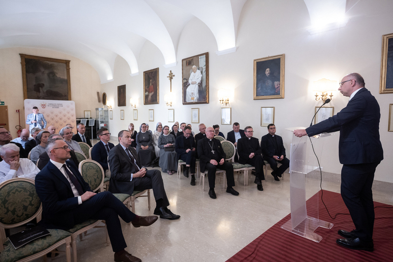 “My mission is to stay here” – the IPN exhibition on the Sisters of the Congregation of St. Catherine, Virgin and Martyr murdered by the Soviets was presented in Rome, photo:Sławek Kasper (IPN) “My mission is to stay here” – the IPN exhibition on the Sisters of the Congregation of St. Catherine, Virgin and Martyr murdered by the Soviets was presented in Rome, photo:Sławek Kasper (IPN)