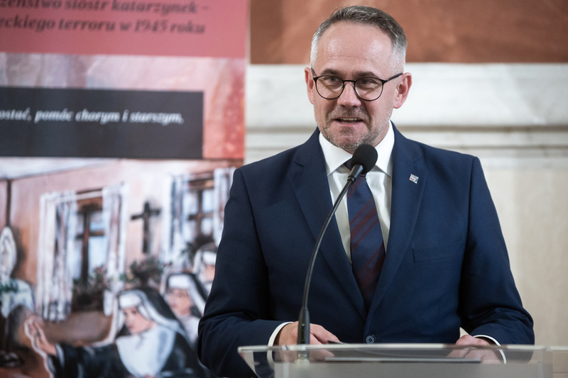 “My mission is to stay here” – the IPN exhibition on the Sisters of the Congregation of St. Catherine, Virgin and Martyr murdered by the Soviets was presented in Rome, photo:Sławek Kasper (IPN) “My mission is to stay here” – the IPN exhibition on the Sisters of the Congregation of St. Catherine, Virgin and Martyr murdered by the Soviets was presented in Rome, photo:Sławek Kasper (IPN)