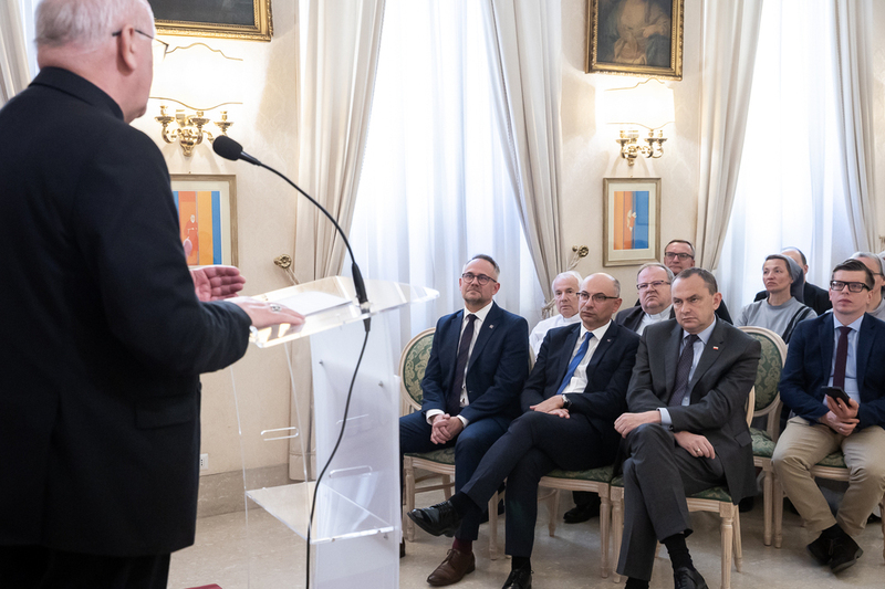 “My mission is to stay here” – the IPN exhibition on the Sisters of the Congregation of St. Catherine, Virgin and Martyr murdered by the Soviets was presented in Rome, photo:Sławek Kasper (IPN) “My mission is to stay here” – the IPN exhibition on the Sisters of the Congregation of St. Catherine, Virgin and Martyr murdered by the Soviets was presented in Rome, photo:Sławek Kasper (IPN)