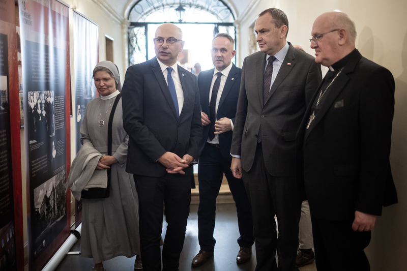 “My mission is to stay here” – the IPN exhibition on the Sisters of the Congregation of St. Catherine, Virgin and Martyr murdered by the Soviets was presented in Rome, photo:Sławek Kasper (IPN) “My mission is to stay here” – the IPN exhibition on the Sisters of the Congregation of St. Catherine, Virgin and Martyr murdered by the Soviets was presented in Rome, photo:Sławek Kasper (IPN)