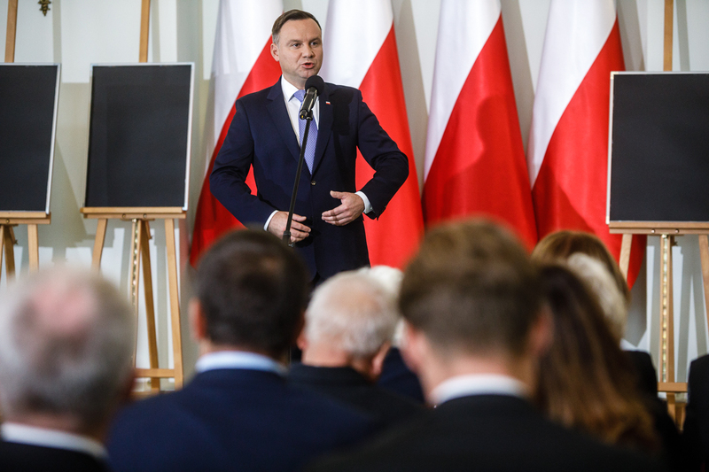 The ceremony of handing out identification notes at the Presidential Palace - Warsaw, 4 October 2018. Photos: Sławek Kasper (IPN)