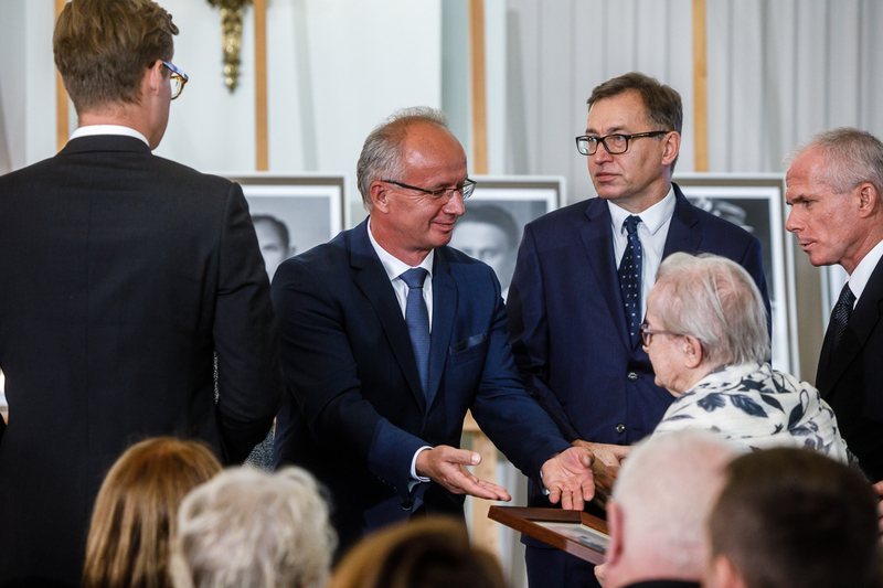 The ceremony of handing out identification notes at the Presidential Palace - Warsaw, 4 October 2018. Photos: Sławek Kasper (IPN)