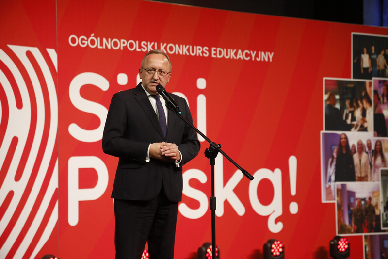 The opening of the Institute's Congress of National Future, 15-16 October 2025 in Łódź. Deputy President of the IPN Prof. Karol Polejowski; photo: S. Kasper (IPN)