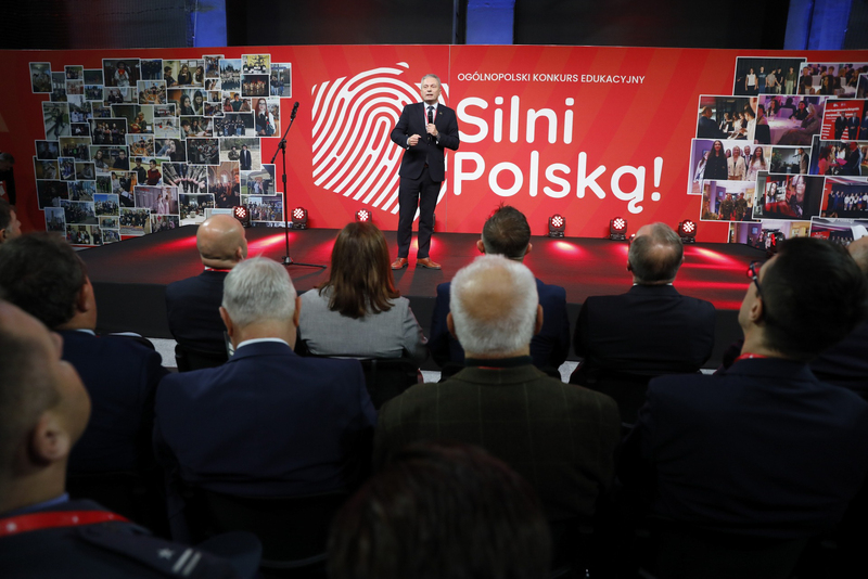 The opening of the Institute's Congress of National Future, 15-16 October 2025 in Łódź. Director of the IPN National Education Office Adam Pleskaczyński; photo: K. Kapłon (IPN)