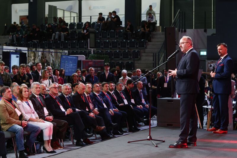 The opening of the Institute's Congress of National Future, 15-16 October 2025 in Łódź; photo: S. Kasper (IPN)