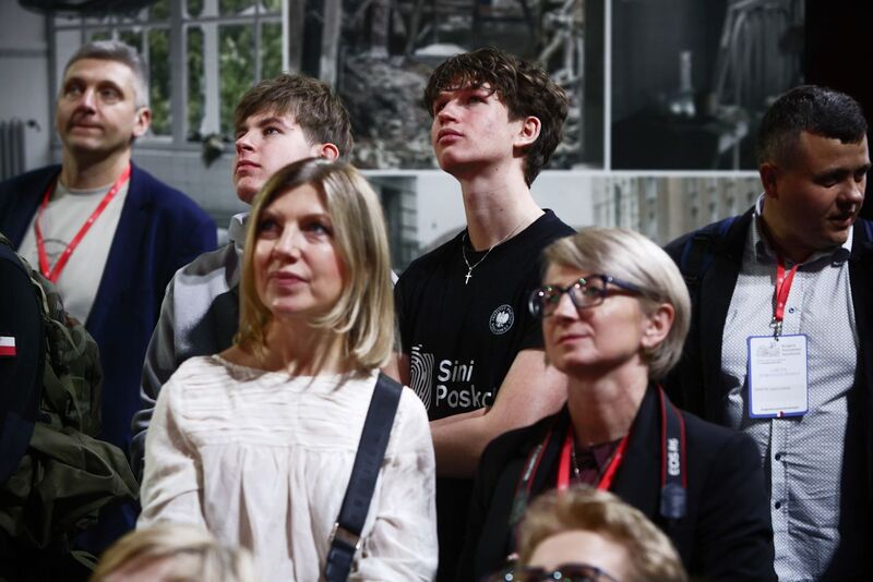 The opening of the Institute's Congress of National Future, 15-16 October 2025 in Łódź; photo: S. Kasper (IPN)