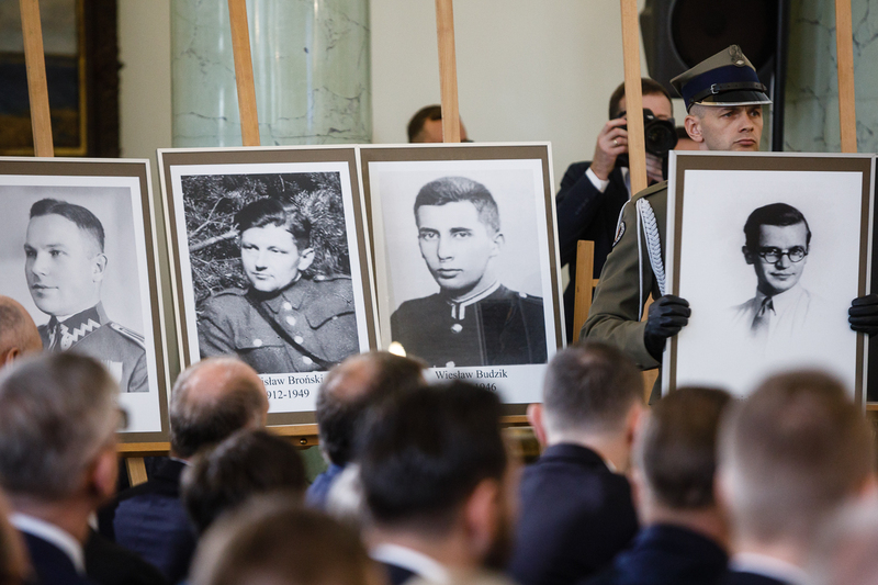 The ceremony of handing out identification notes at the Presidential Palace - Warsaw, 4 October 2018. Photos: Sławek Kasper (IPN)