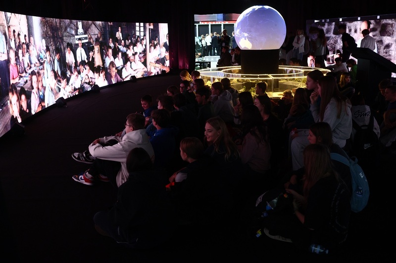 The IPN "Trails of Hope. The Odyssey of Freedom" exhibition at the Congress of National Future, 15-16 October 2025 in Łódź; photo: S. Kasper (IPN)