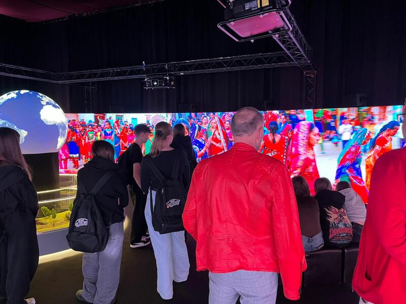 The IPN "Trails of Hope. The Odyssey of Freedom" exhibition at the Congress of National Future, 15-16 October 2025 in Łódź; photo: S. Kasper (IPN)