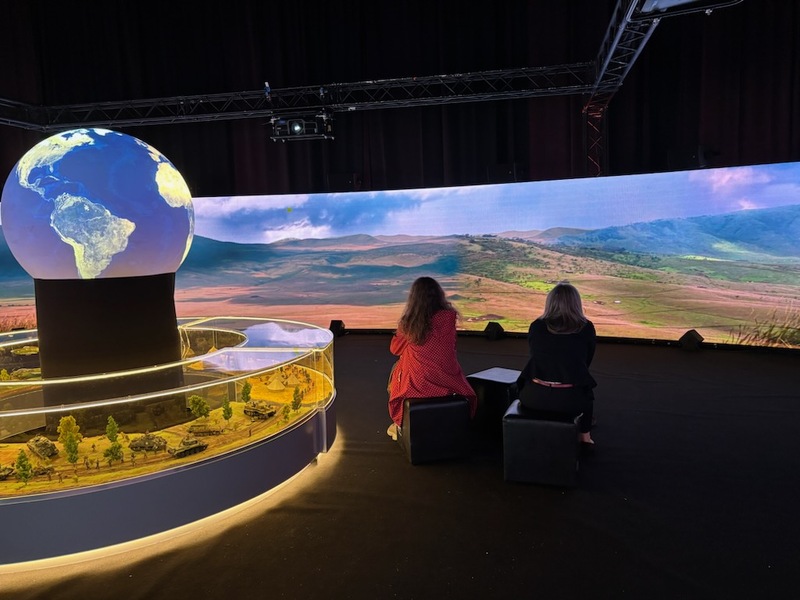 The IPN "Trails of Hope. The Odyssey of Freedom" exhibition at the Congress of National Future, 15-16 October 2025 in Łódź; photo: K. Zaborska (IPN)