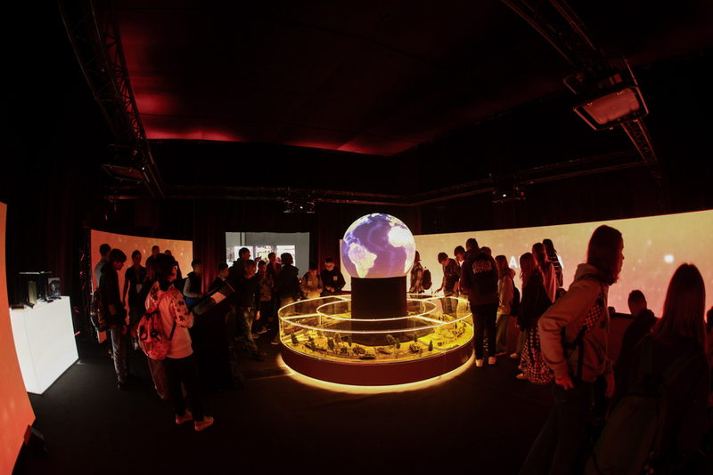 The Institute’s „Trails of Hope. The Odyssey of Freedom” exhibition was presented as part of the Congress of National Future, 15 September 2025, Łódź; photo: Sławek Kasper (IPN)