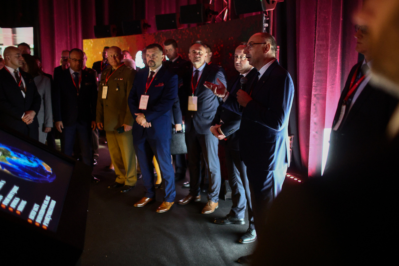 The Institute’s „Trails of Hope. The Odyssey of Freedom” exhibition was presented as part of the Congress of National Future, 15 September 2025, Łódź; photo: Sławek Kasper (IPN)