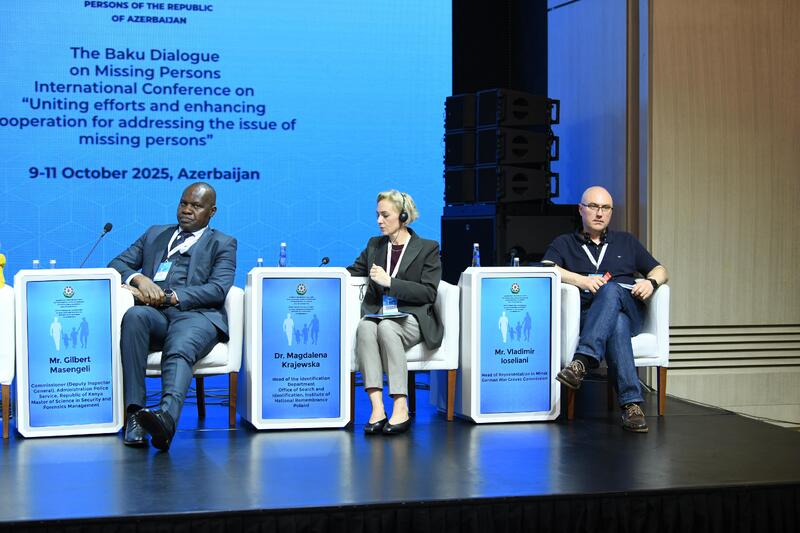 International conference “Uniting efforts and enhancing cooperation for addressing the issue of missing persons” in Baku, Azerbaijan, 9-11 October 2025
