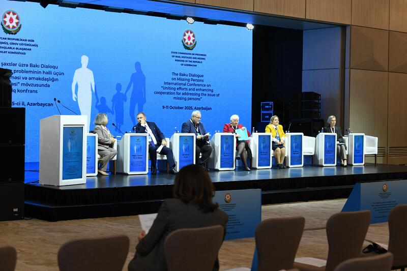 International conference “Uniting efforts and enhancing cooperation for addressing the issue of missing persons” in Baku, Azerbaijan, 9-11 October 2025