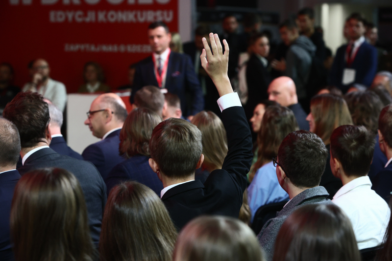 Debate between young people and Polish President Karol Nawrocki during the Congress of National Future Debate between young people and Polish President Karol Nawrocki during the Congress of National Future