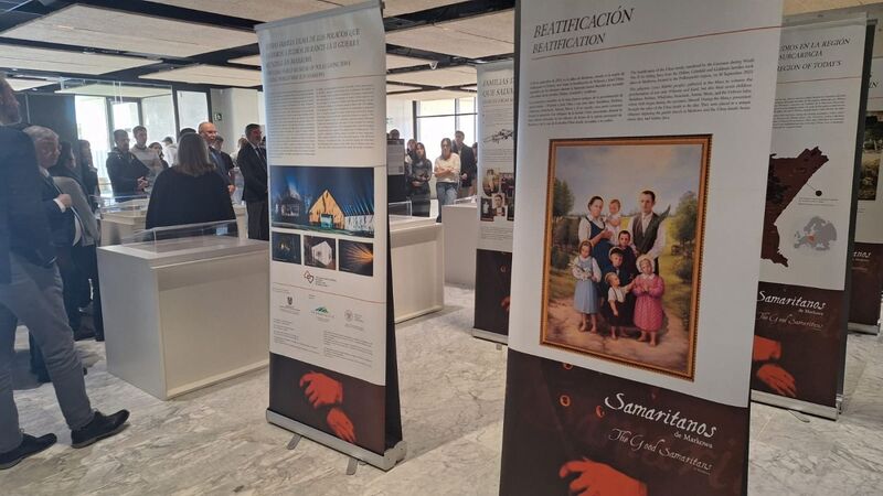 We told the story of the Ulma Family at the University of Navarra in Pamplona, Spain, photo: Sławomir Bardski (IPN)