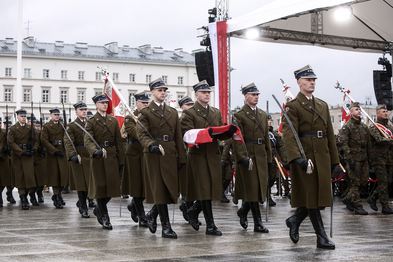 An official ceremony marking the 100th anniversary of the Tomb of the Unknown Soldier was held at Piłsudski Square in Warsaw