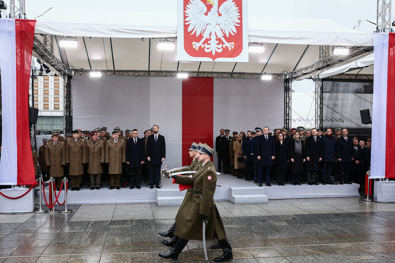 An official ceremony marking the 100th anniversary of the Tomb of the Unknown Soldier was held at Piłsudski Square in Warsaw